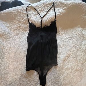 Black free people body suit